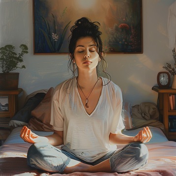 What are you supposed to think while meditating? 1 What are you supposed to think while meditating