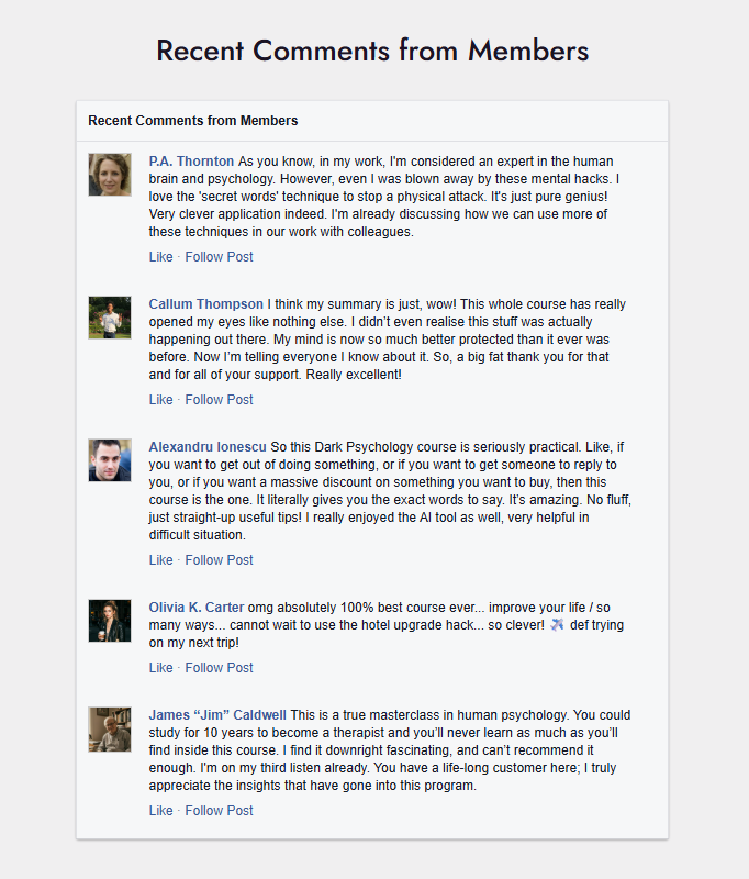 Dark Psychology Review 3 Dark Psychology Review Comments